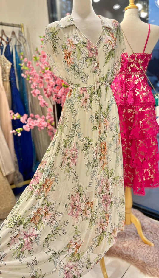 Ann Floral Maxi Dress